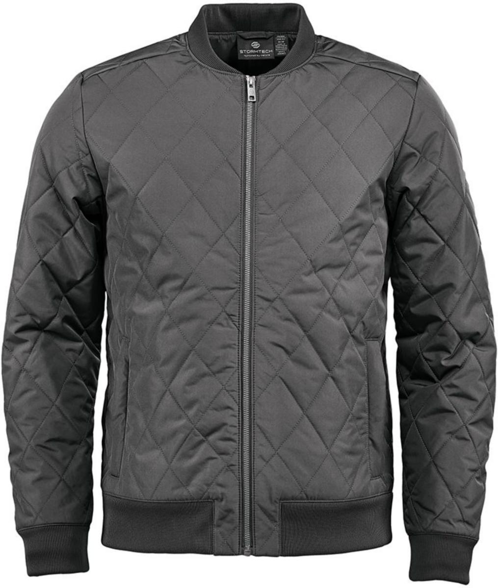 Bomberjakke Stormtech Unisex Karbon - Bomberjakke Stormtech Unisex Grå str M