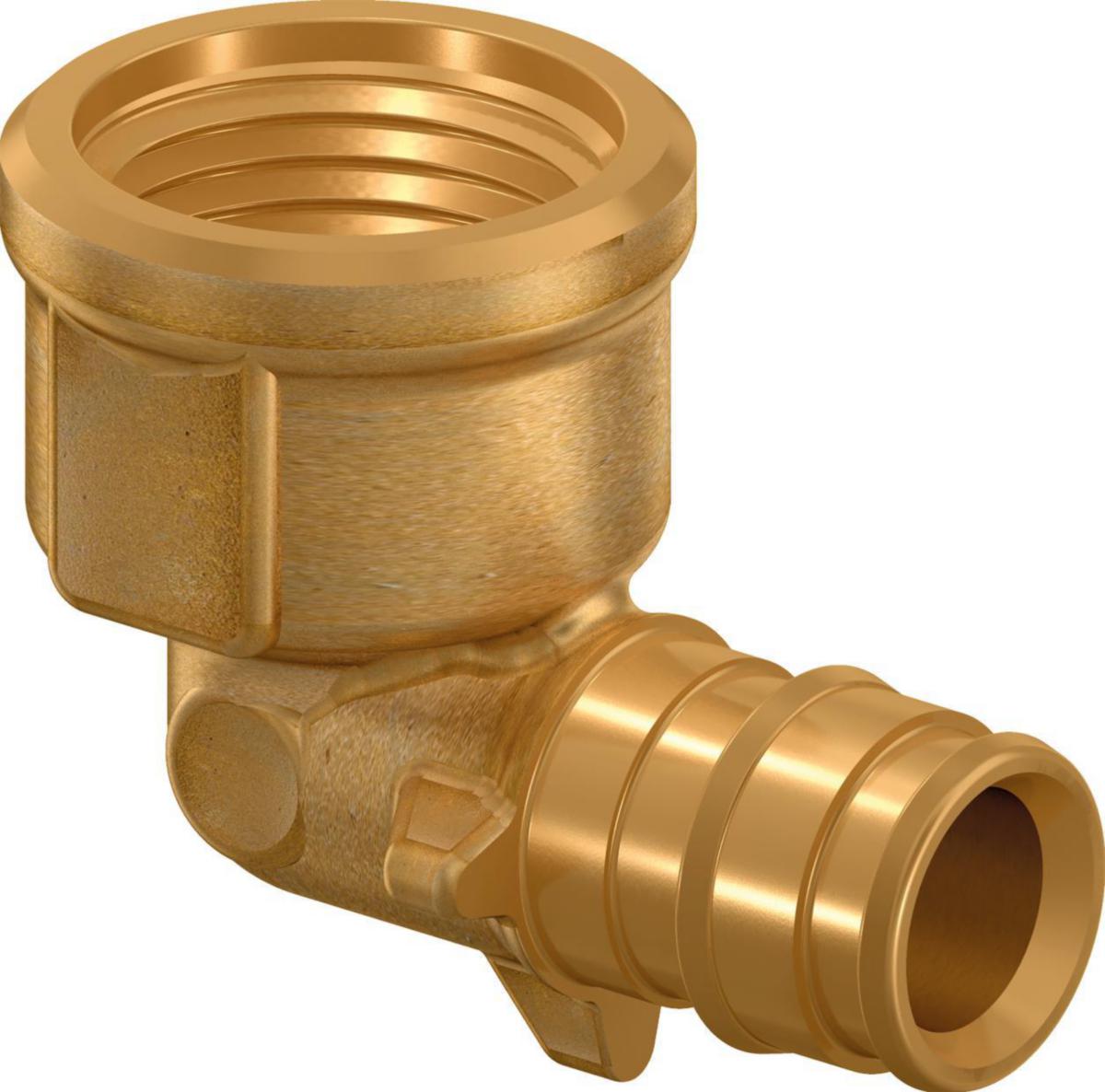 Albue Uponor Q&E innv. gjenge - 16-G1/2"FT Q&E Albue innv. gjenge. Uponor