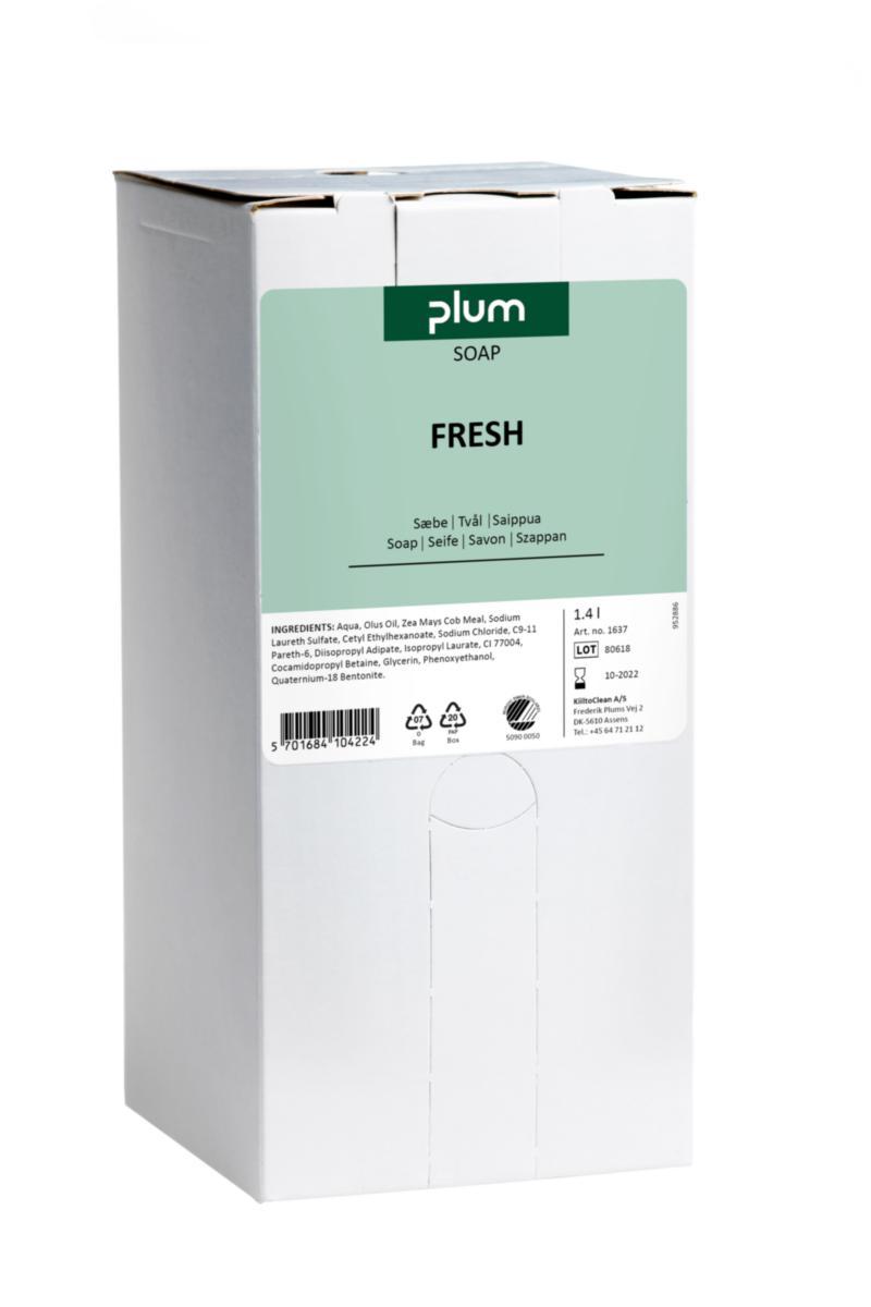 Håndsåpe Plum Fresh - Såpe Fresh Svanen Plum 1.4L
