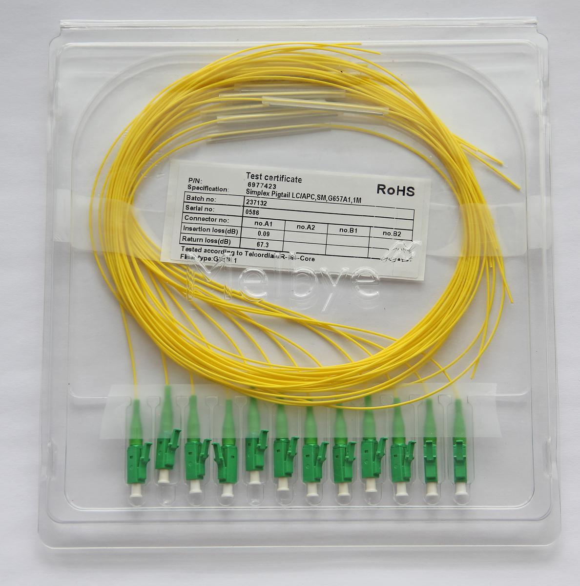 Fiberhale Melbye SM LC - Fiberhale SM LC/APC 1m