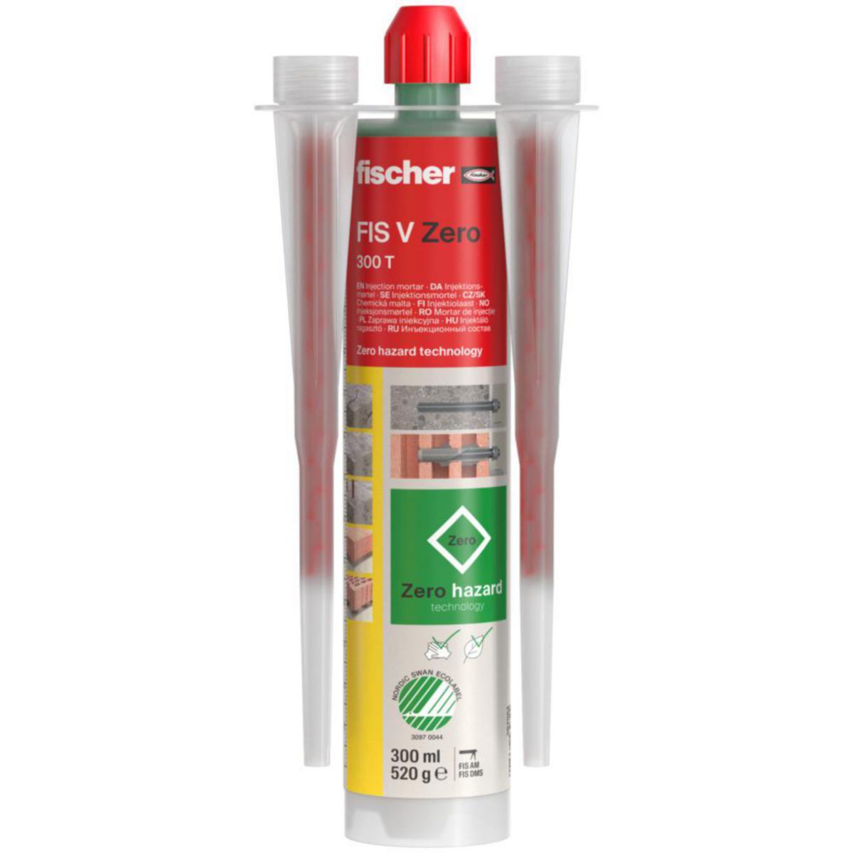 Forankringsmørtel fischer FIS V Zero 300 T - Forankringsmørtel Fis V Zero Universal 300T svanemerket