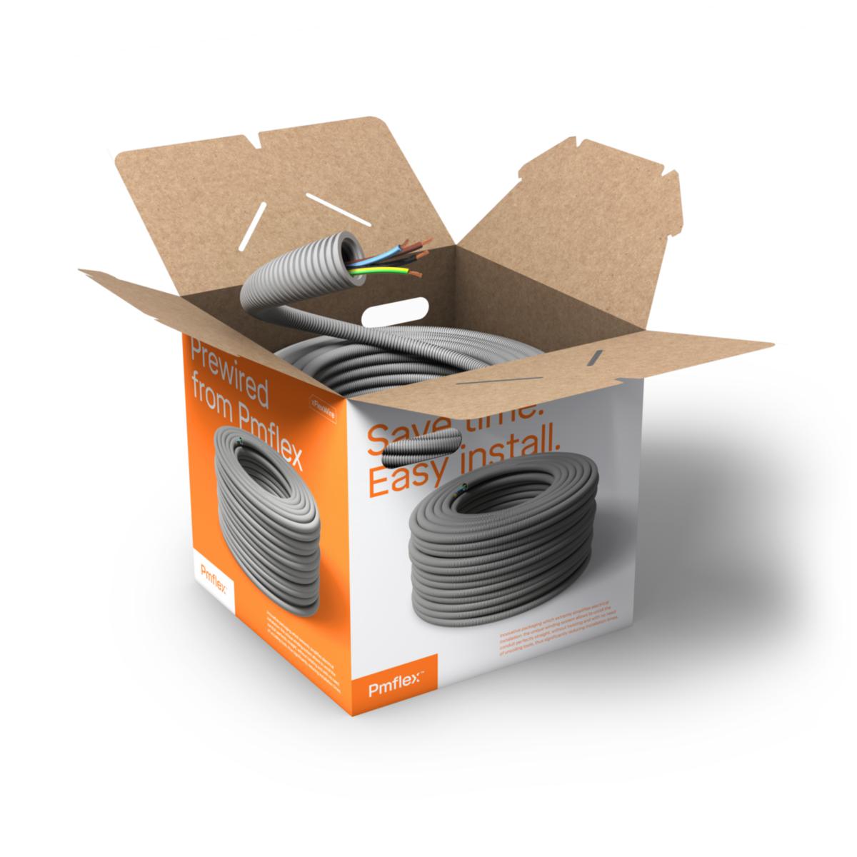 Ferdigtrukket Pmflex IX xFlexwire - K-rør 16 IX 4G1,5 X100