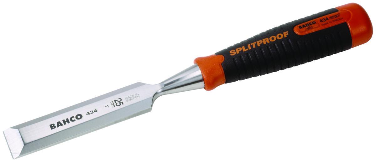 Huggjern Bahco Ergo 434 - Stemjern 434 Ergo Splitproof Bahco 16mm to-komponenthåndtak