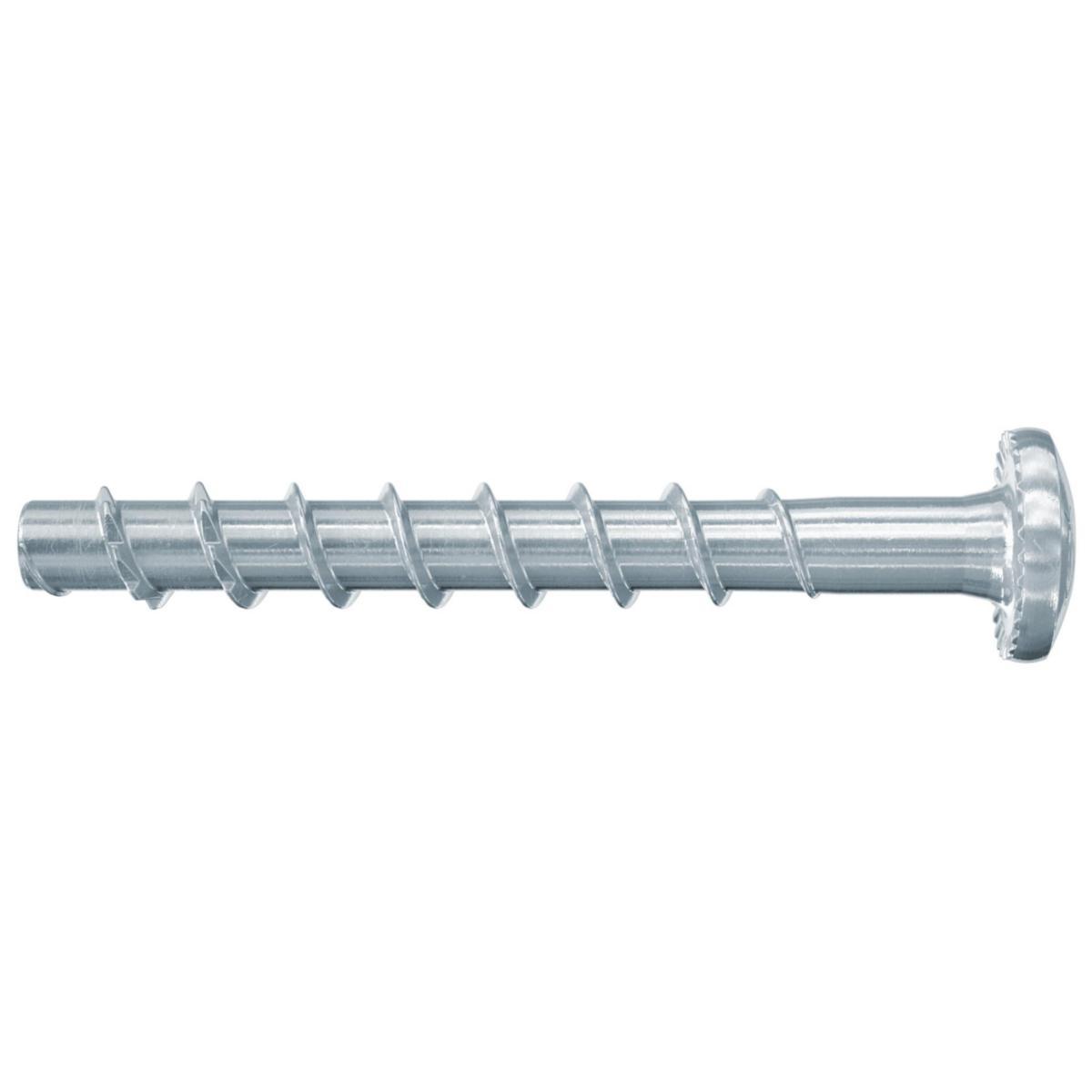 Betongskrue fischer FBS II panhode elforzinket - Betongskr 6X60/5 EZ PH FBSII elforzinket panhode fischer