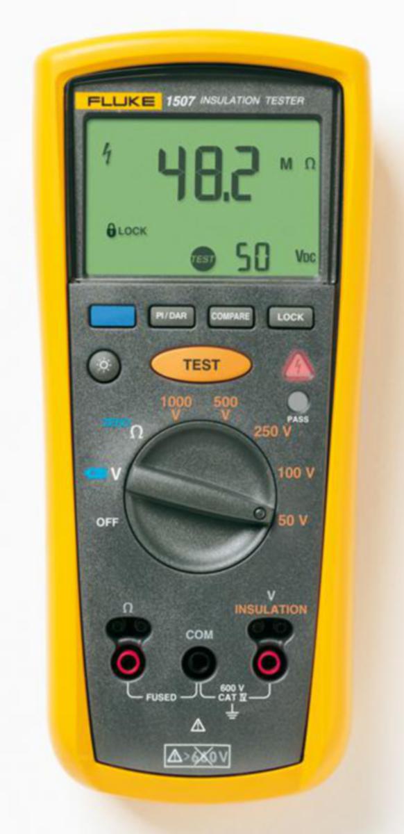 Isolasjonstester Fluke 1507 - Fluke 1507 insulation tester