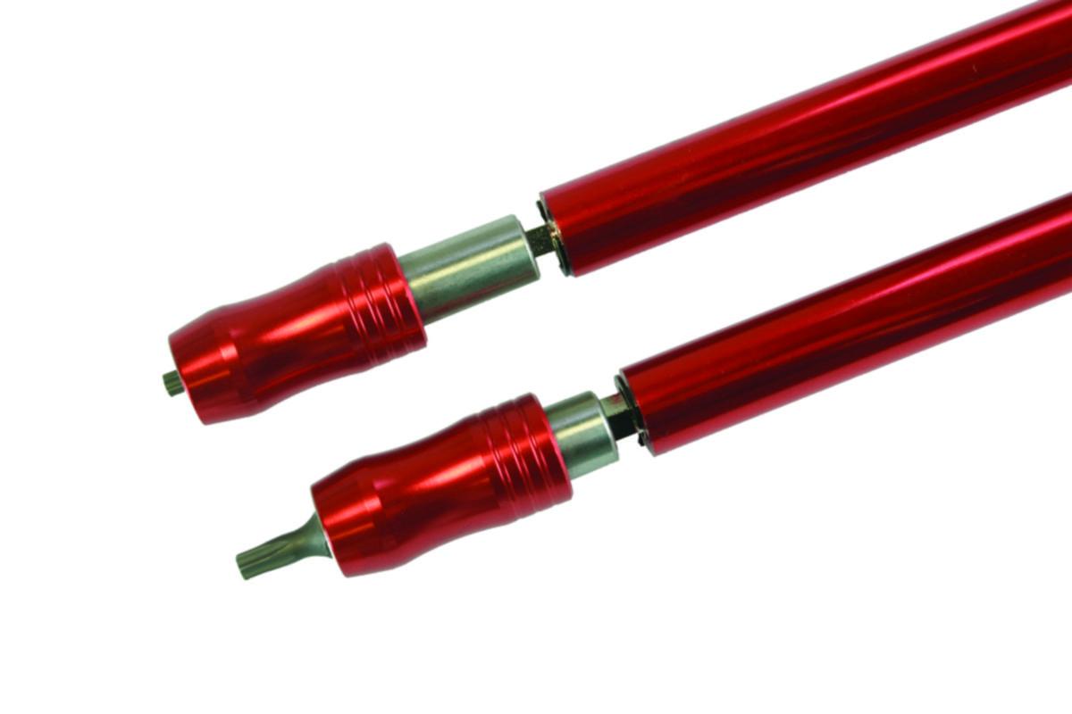 Bitsholder Tecos 350 - Bitsholder med magnet Tecos 1/4"X350mm m/rullerør