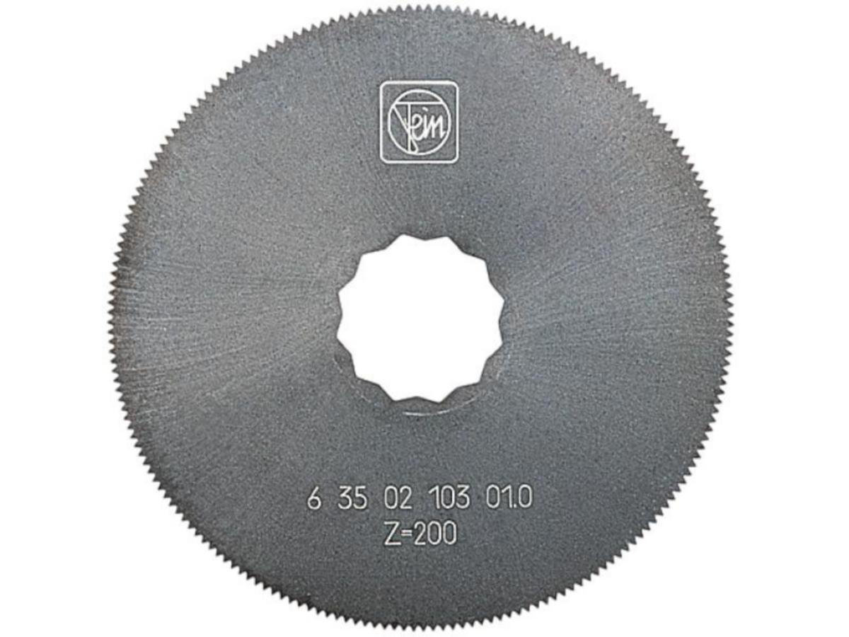 Dykksagblad Fein HSS rund SuperCut - Dykksagblad HSS rund Fein Ø63mm Supercut 2pk