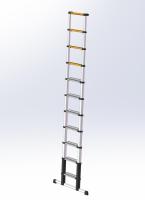 Teleskopstige 13-trinn Ironside 3.81m 103583