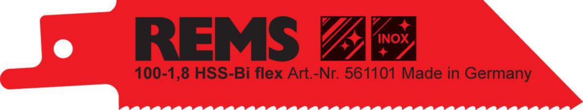 Bajonettsagblad Rems STD - Bajonettsagblad standard Rems 100/1.8mm 5pk