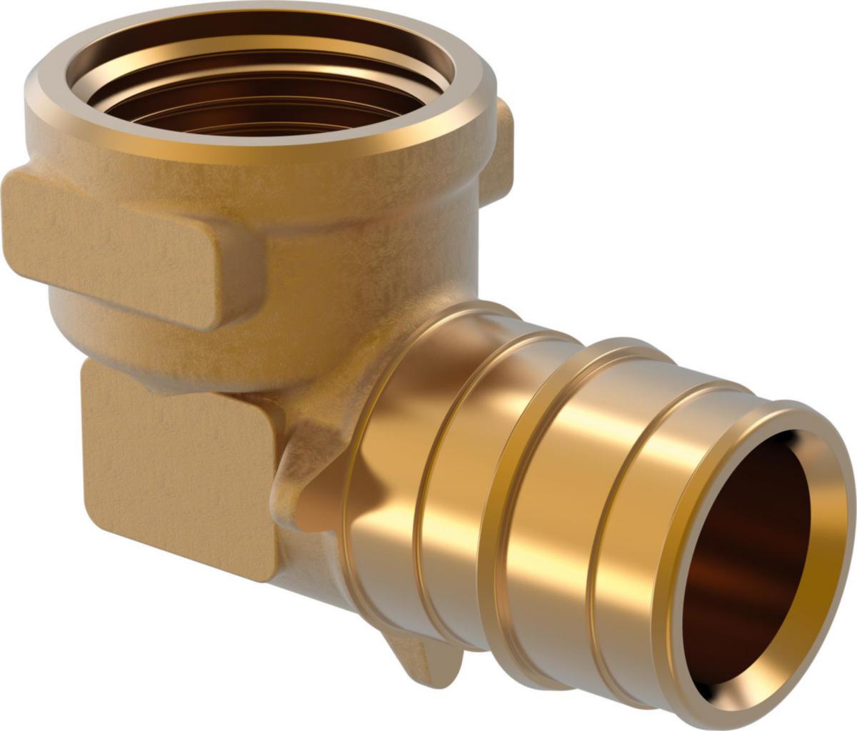 Albue Uponor Q&E innv. gjenge - 25-G3/4"FT Q&E Albue innv. gjenge. Uponor
