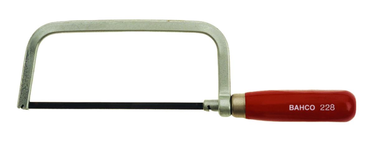 Baufilbue junior Bahco 228 - Minibaufil 228 med trehåndtak Bahco 270mm 150mm blad