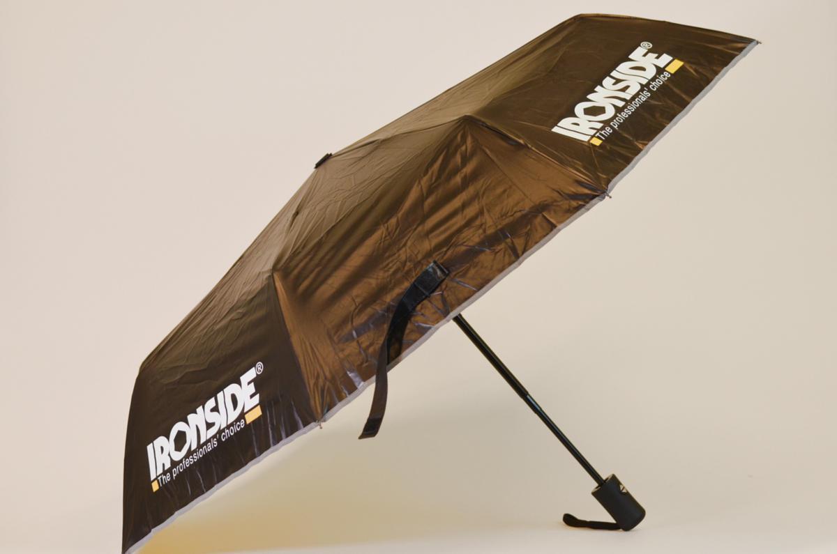 Paraply Ironside med refleks - Paraply Kompakt m/reflex Ironside Svart Diam 95cm
