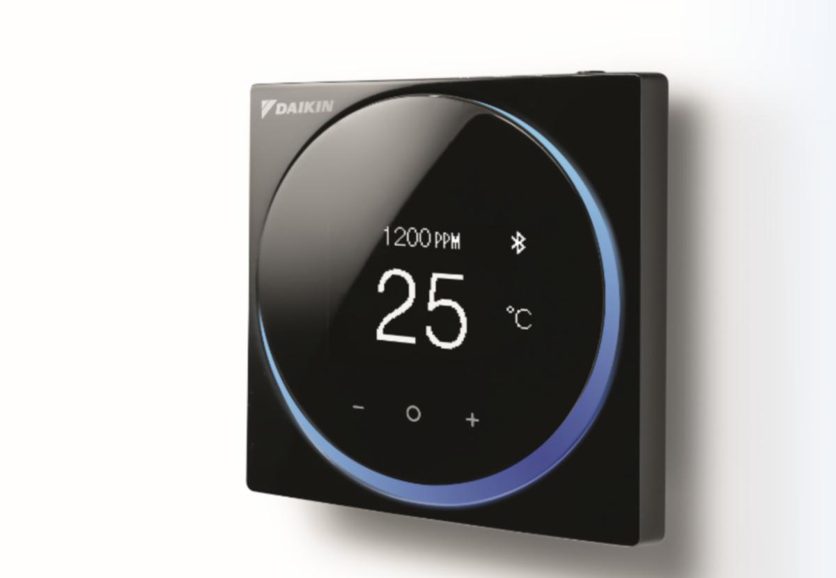 Madoka eksternt kontrollpanel og føler, Daikin - Madoka kontrollpanel/romføler svart, Daikin