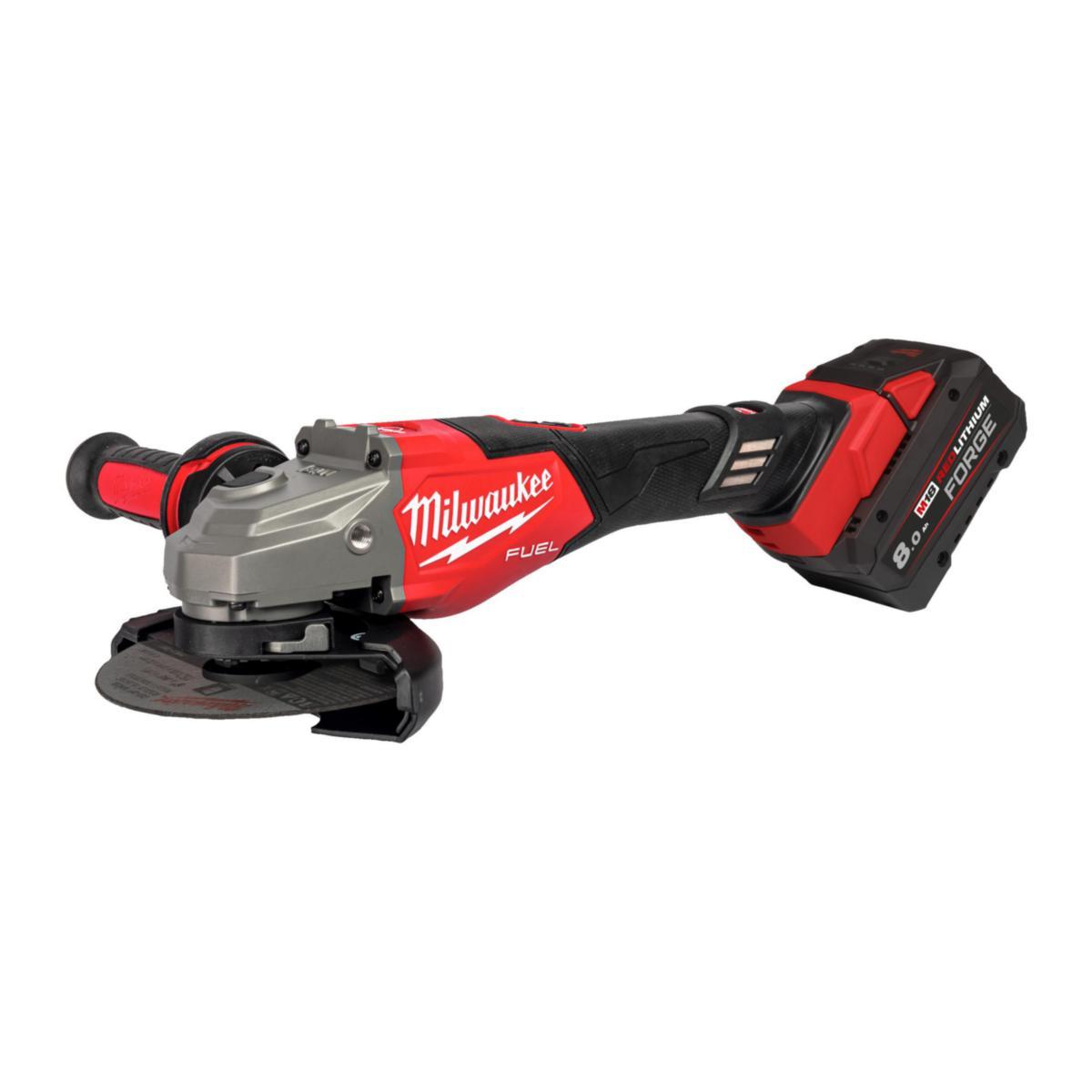 Vinkelsliper Milwaukee M18 FHSAG125XB2-802X - Vinkelsliper M18 FHSAG125XB2-8 Milwaukee 18V 2x8.0Ah Koffert