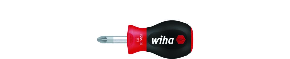Kubbeskrutrekker Wiha 313 PZ - Skrutrekker SoftFinish 313SY Wiha PZ2 25mm