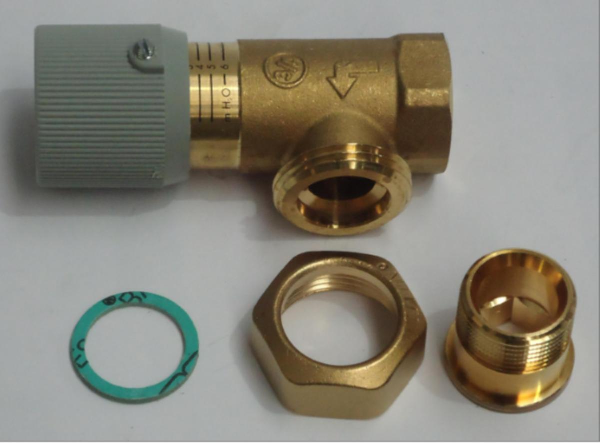 Bypass-ventil for varmeanlegg, Daikin - Trykkstyrt bypass ventil for varmeanlegg, Daikin