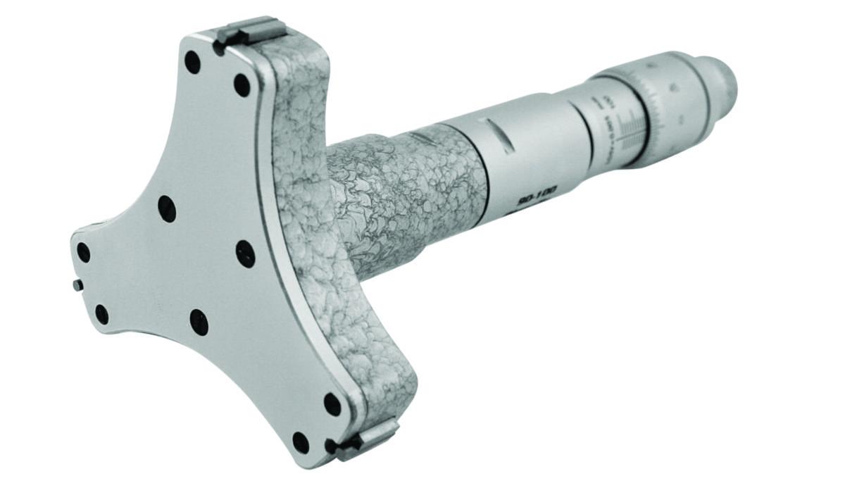 Mikrometer Diesella innvendig - Mikrometer innvendig 3-punkt Diesella 90-100mm u/kont.ring