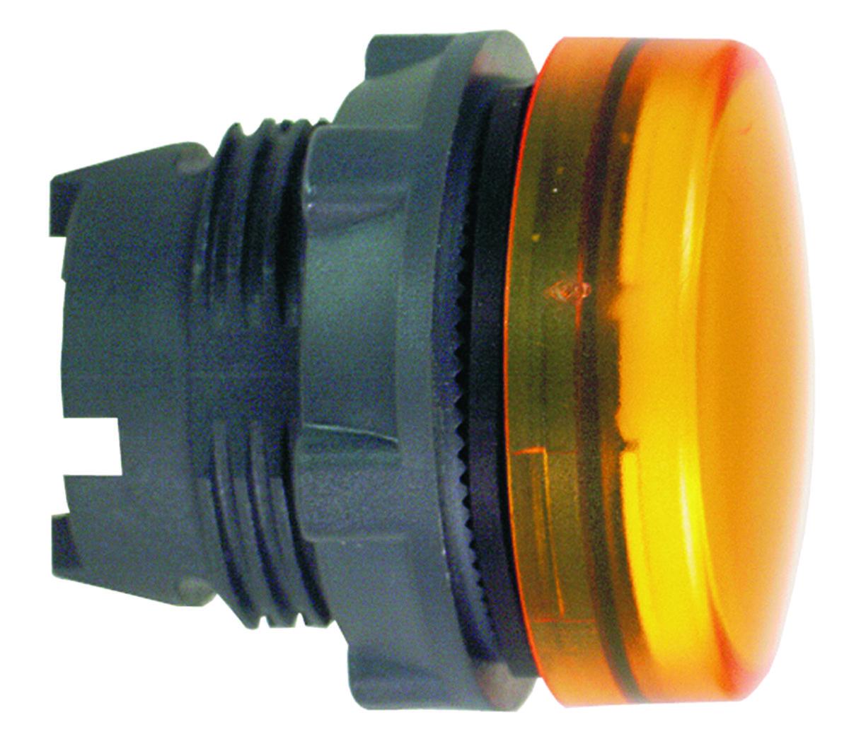 Signallampehode Schneider Harmony XB4 for BA9s - Signallampe gul for BA9S