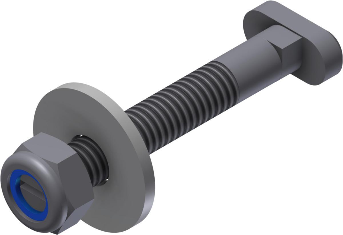 Etin bolt Øglænd - Etin bolt M 6X 61 SS kpl. 