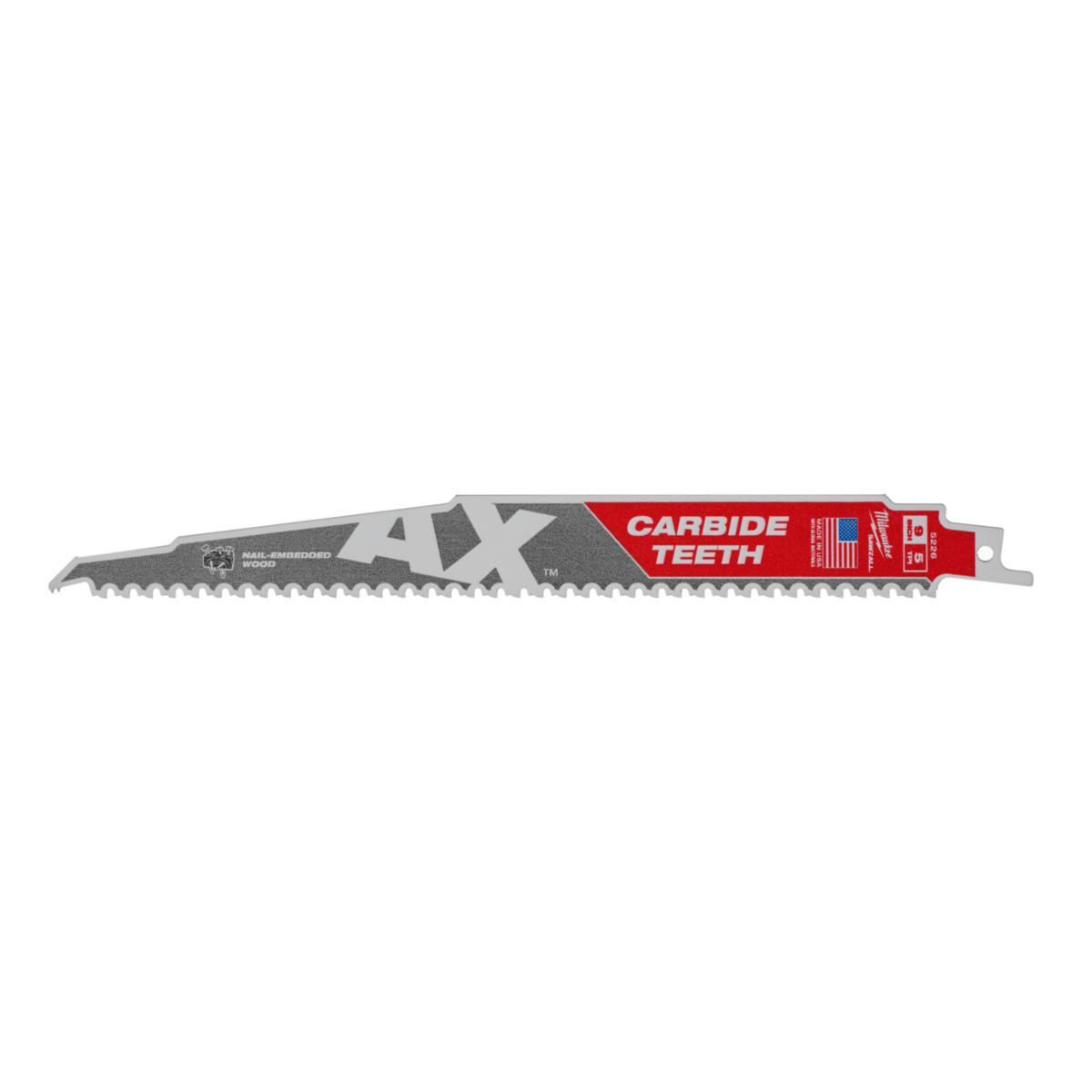 Bajonettsagblad Milwaukee AX Karbid - Bajonettsagblad TCT AX 230 Milwaukee 230mm/TPI5 5pk