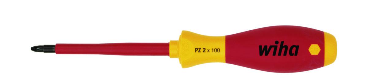 Skrutrekker Wiha 324 VDE - Skrutrekker SoftFinish 324 Wiha PZ1 80mm 1000V