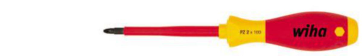 Skrutrekker Wiha 324 VDE - Skrutrekker SoftFinish 324 Wiha PZ3 150mm 1000V