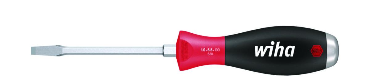 Skrutrekker Wiha 530 Spor - Skrutrekker SoftFinish 530 Wiha SL 5.5 100mm