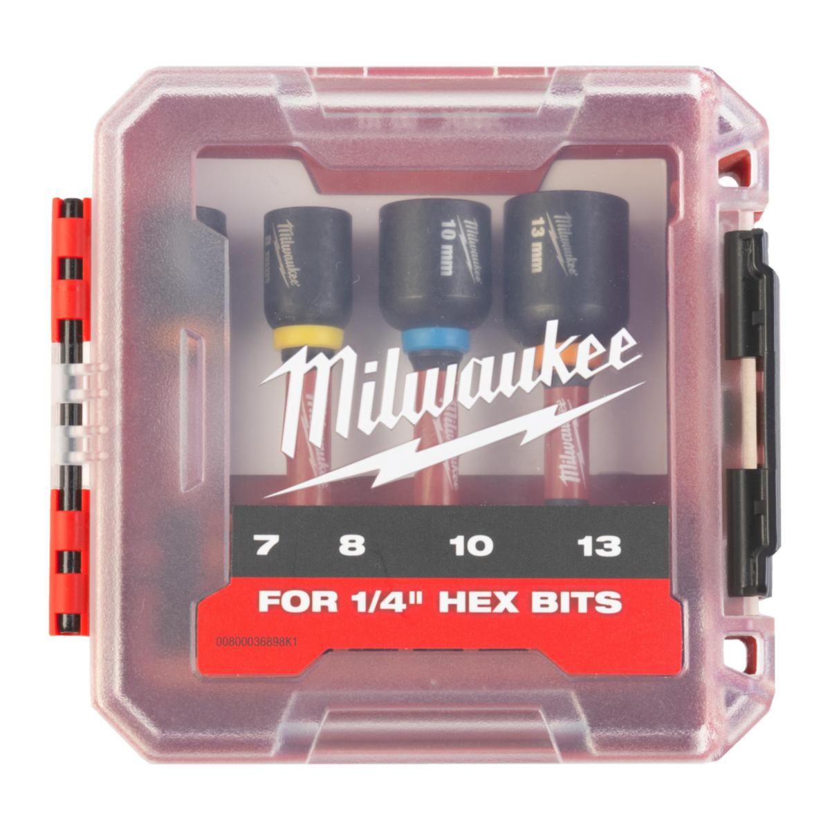 Bitspipesett MAG 4P - Bitspipesett MAG 4P Milwaukee 4 deler