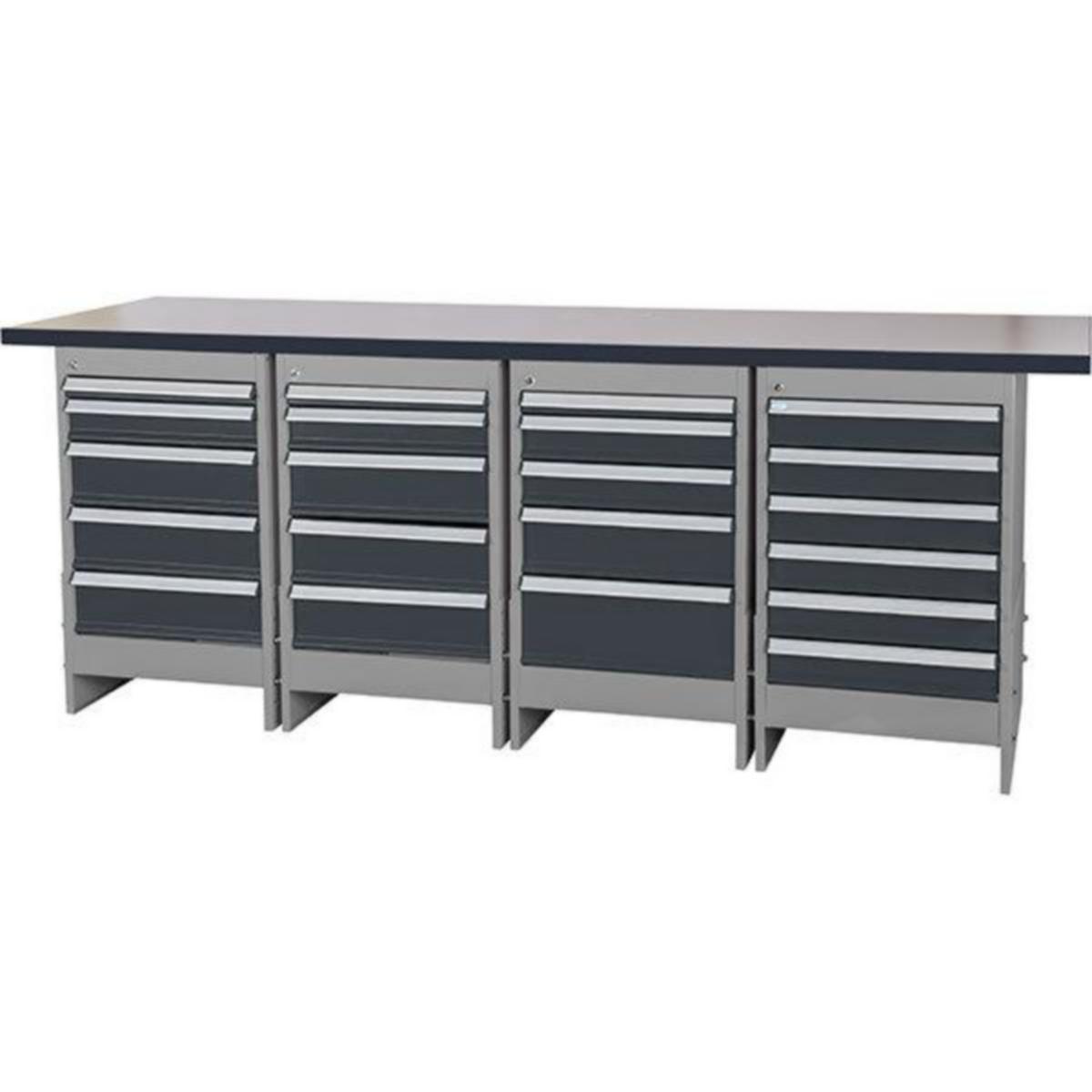 Skuffeseksjonkombinasjon 1 SM - Skuffeseksjonkombinasjon 1 SM 2500x800x840-1010mm 320kg