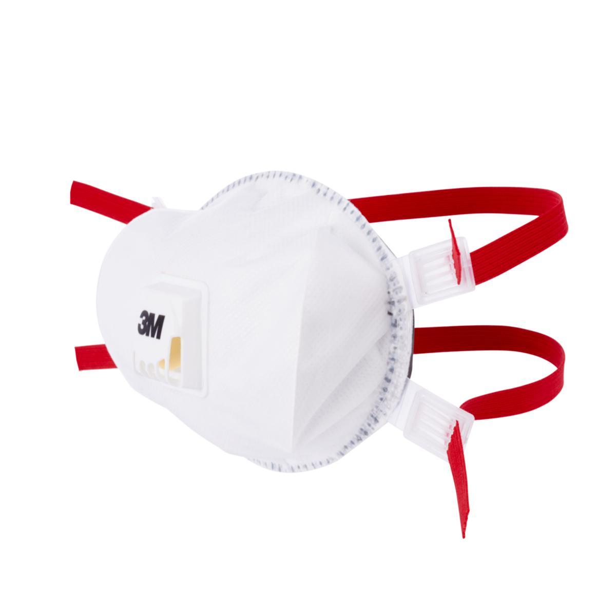Støvmaske 3M™ 8835+ P3 - Støvmaske 3M 8835+ FFP3 R D m/ ventil 5st