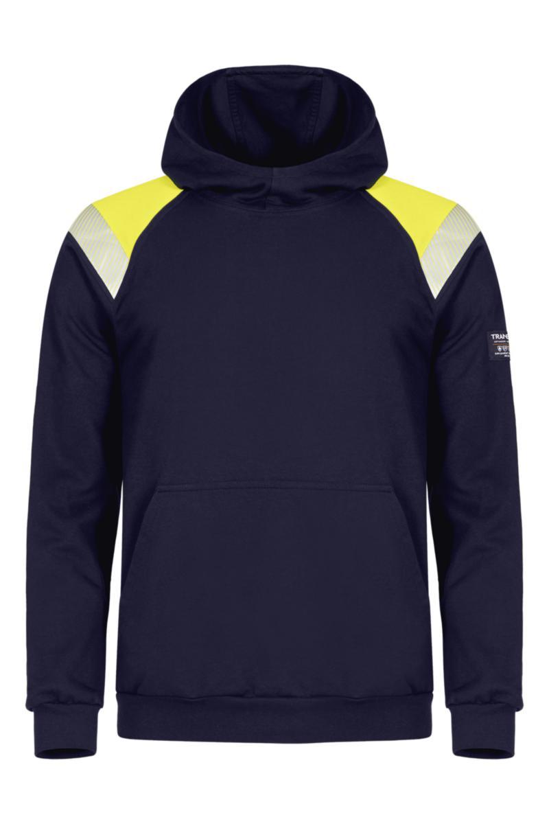 Hettegenser Tranemo 6376 Multinorm - Hettegenser Tranemo 6376 Multinorm marine/gul str 4XL