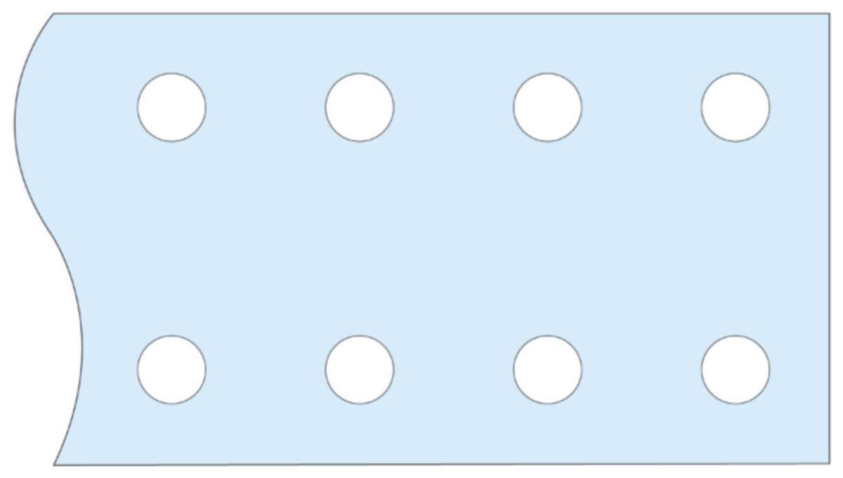 Flat skinne-LGY BS-horisontal - Flat skinne-LGY BS-horisontal- 80x10mm