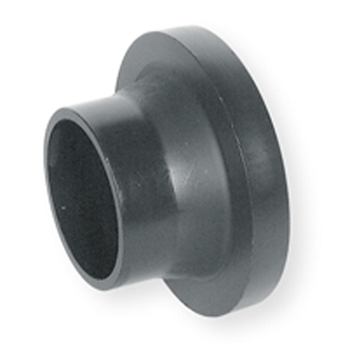 Krage kort PE100-RC SDR17 QDE, GPA - 1200 mm krage kort PE100 f/speilsveising SDR17