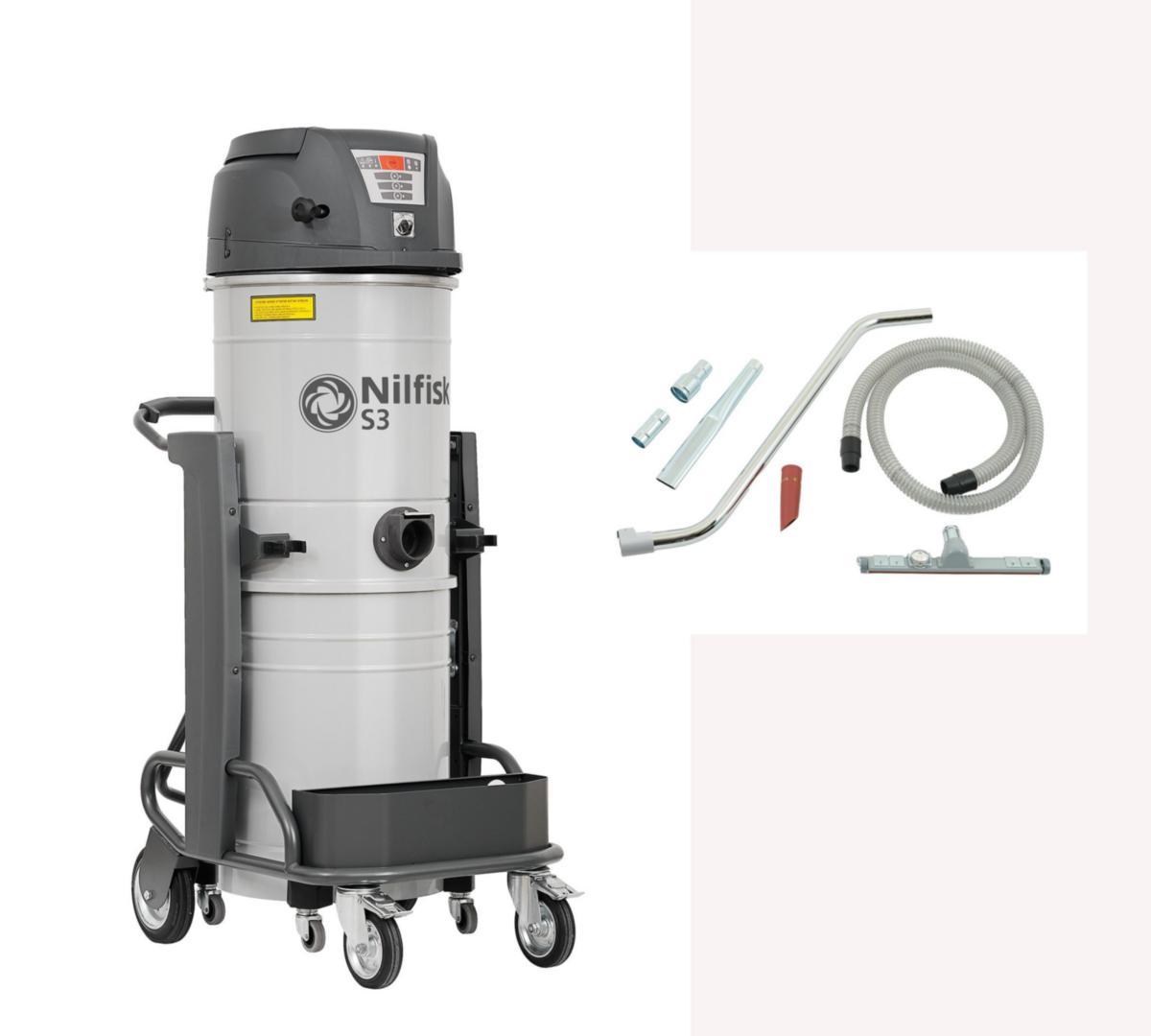 Våt-/tørrsuger Nilfisk S3CB L100 LC FM - Våt/tørrsuger S3CB L100 LC FM Nilfisk 3000W 100L