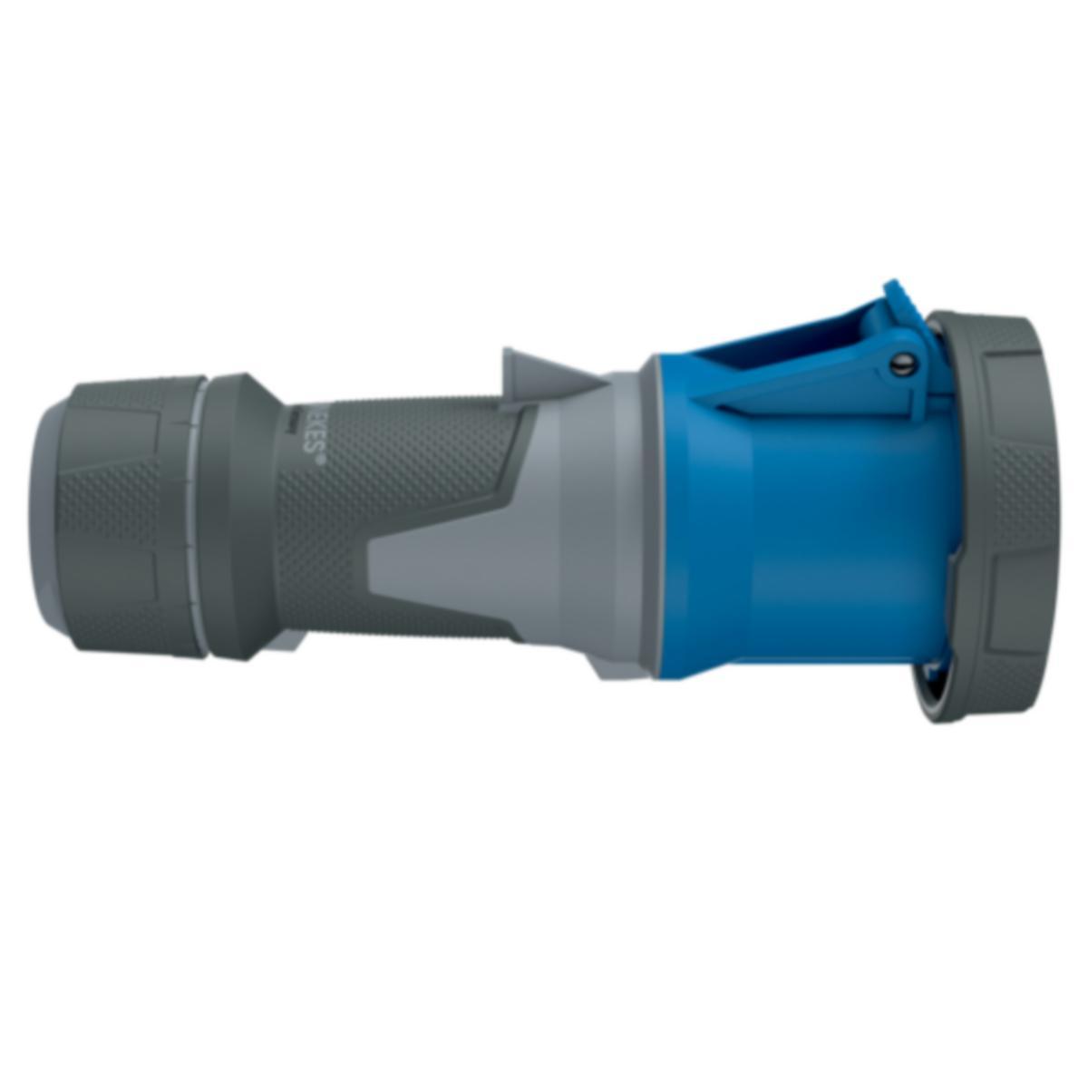 Skjøtekontakt Eltosea Havbruk 230V IP67 - Skjøtekontakt 63A3p6h230V IP67