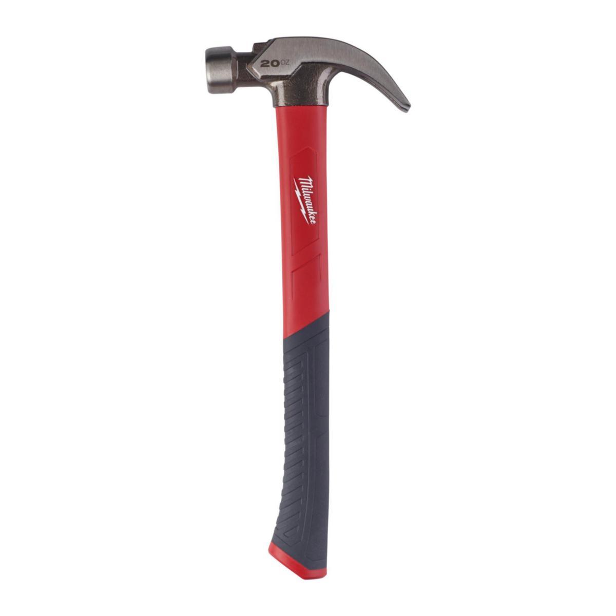 Snekkerhammer Milwaukee Glassfiber - Snekkerhammer Glassfiber Milwaukee 570g