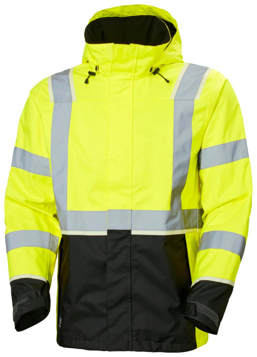Skalljakke HH UC-ME HiVis kl.3 - Skalljakke HH UC-ME HiVis kl.3 gul/grå str M