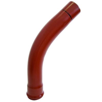 200 mm PVC langbend 45° L=788 rødbrun Wavin