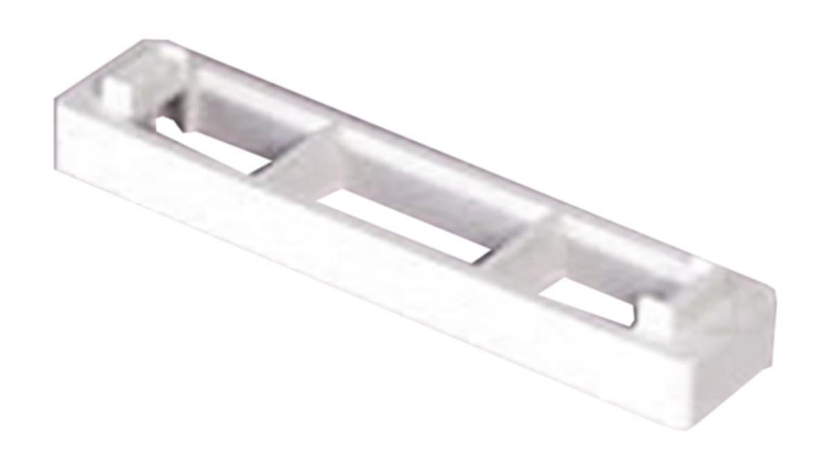 Distanseklosser for dobbel c/c 60, Purus Joti - Purus dist.kloss H10 Ø22-28 cc 60 hvit