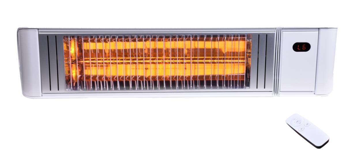 Terrassevarmer Provida MATRIX - Provida MATRIX 2000W Hvit m/fjernkontroll