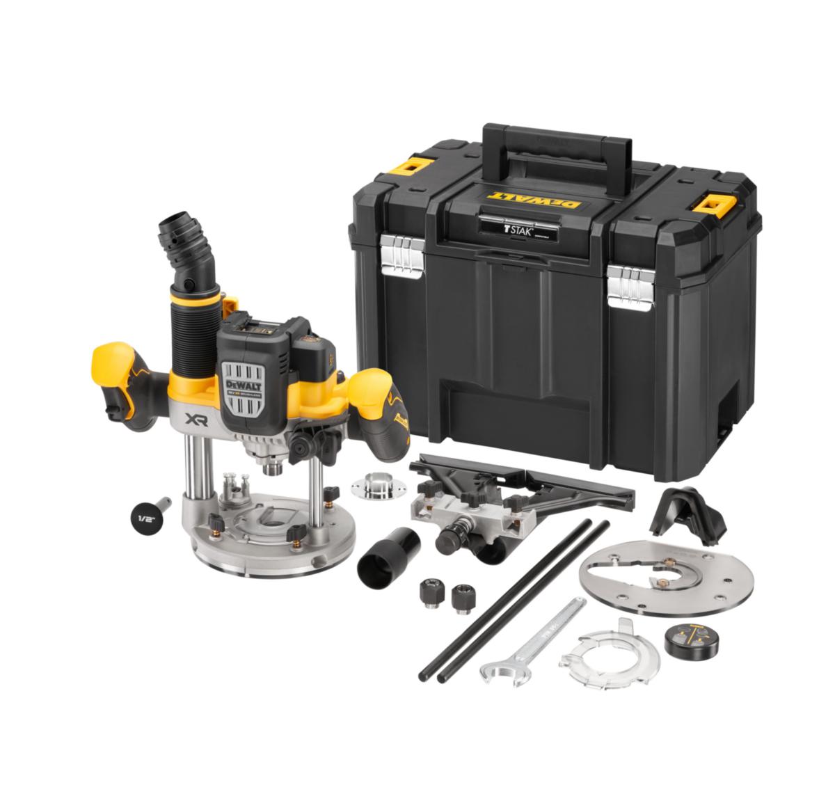 Håndoverfres DeWalt DCW620NT-XJ 18V Solo - Håndoverfres DCW620NT-XJ DeWalt 18V Solo Koffert