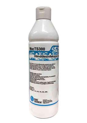 Hånddesinfeksjon Mac TS300 gel 75% etanol 0.5L