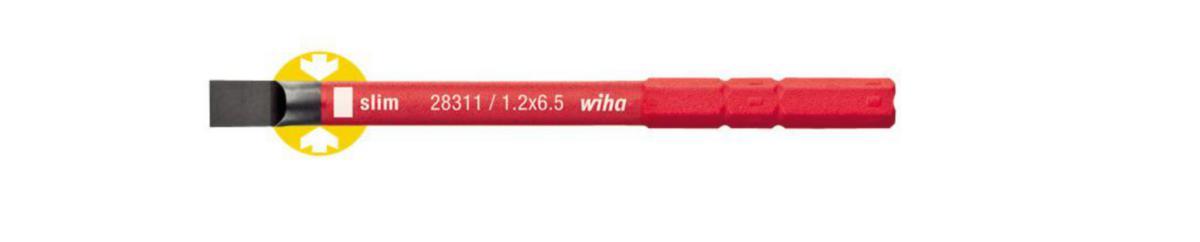 Bits Wiha SlimVario spor - Bits slimBit Vario SL 6.5 Wiha 75mm 1000V