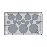 Flensplate F3A 14 Hull Mykplast