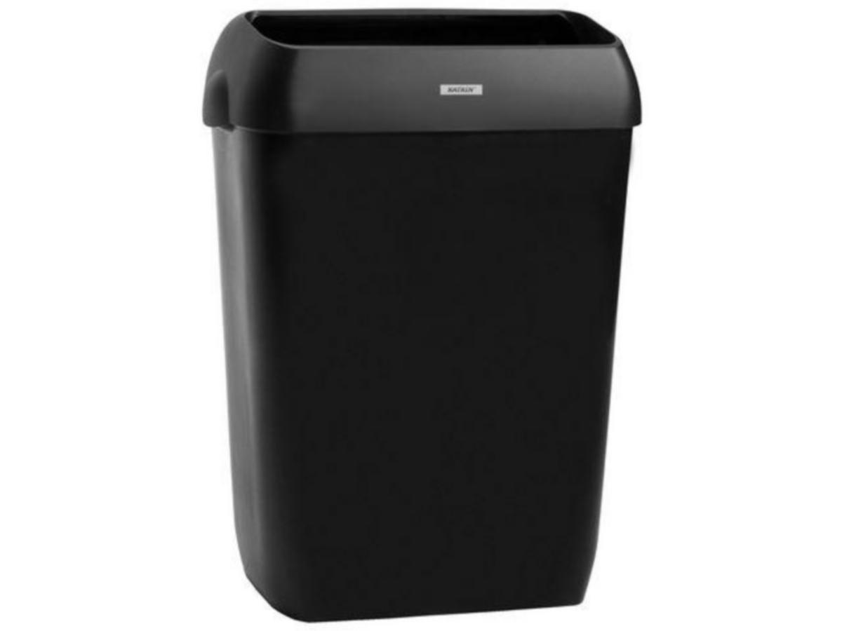 Papirkurv m/lokk KATRIN® - Papirkurv Plast 92285 Katrin 50L Svart