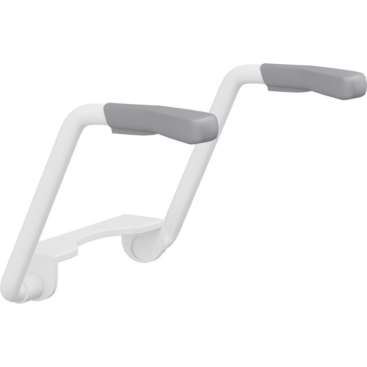 Toalettarmstøtte Value for montering på toalett, Pressalit - VALUE armstøtter til toalett hvit