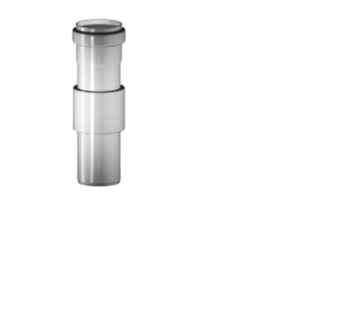 Gjennomføring, AISI 304, EN1.4301, ACO Pipe - 50 x 150 mm ACO pipe gj.føring AISI 304