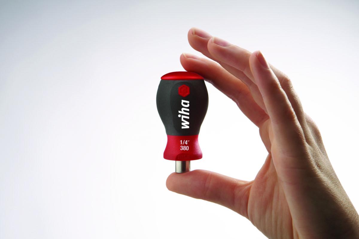 Kubbeskrutrekker Wiha Torx - Kubbetrekker Stubby 3801 Wiha 1/4" Torx 6 Bits