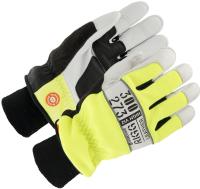 Vinterhanske WorkHand Rigg Leather str 09