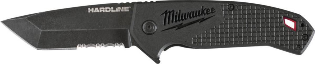 Foldekniv Milwaukee Hardline tagget 75mm - Foldekniv Hardline Milwaukee 75mm tagget blad